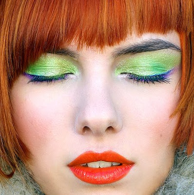 makeup ideas. Green makeup ideas for summer