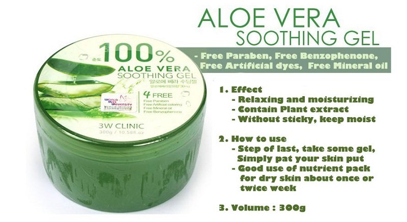 Aloe vera soothing gel 100% ~ Leen Angel Online Shop