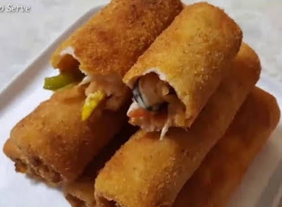 Chicken Spring Roll Recipe/ How To Make Chicken Spring Roll