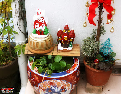 クリスマス玄関飾り