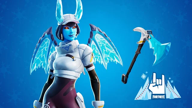 Download Wallpaper The Frost Blade Pickaxe Fortnite, Game, Hd, 4k Images.