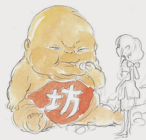 空中庭園と幻の飛行船 千と千尋の神隠し 湯婆婆 銭婆と坊のイメージが違いすぎる