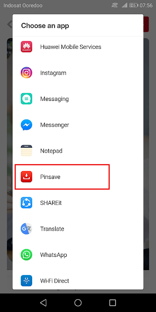 Cara download gambar dari Pinterest menggunakan Pinsave