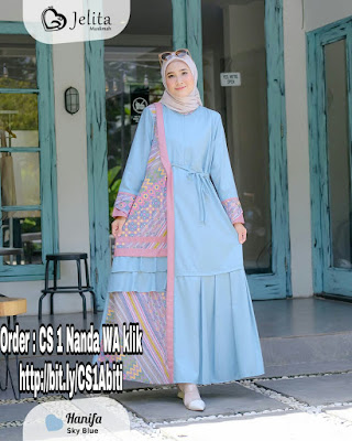 Hanifah Dress - Butik Busana Muslim Terbesar Dan Terlengkap