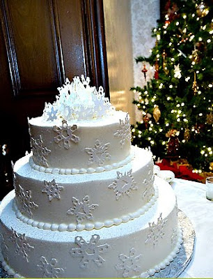 Winter Wedding Cakes