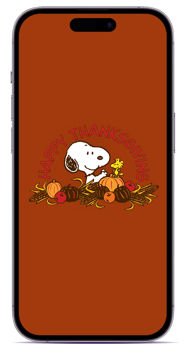 snoopy thanksgiving wallpaper