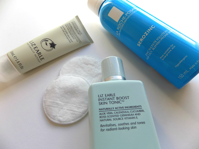 Liz Earle & La Roche-Posay Serozinc skincare