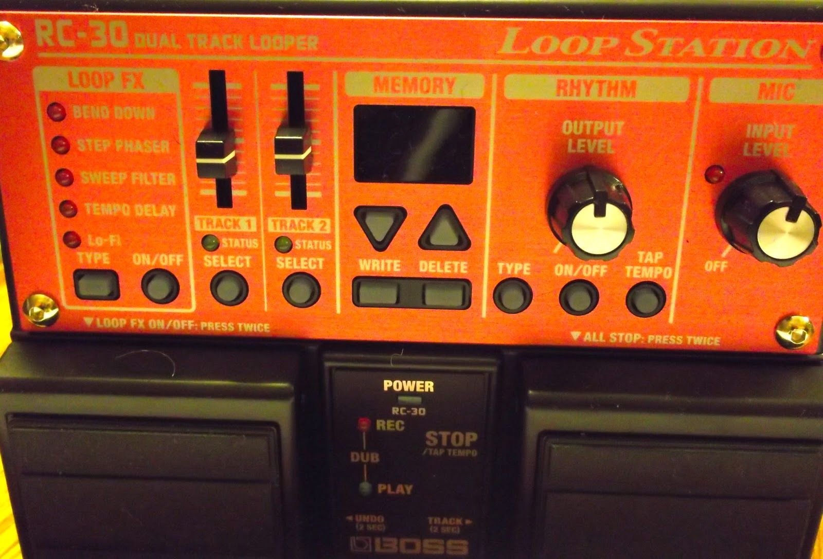 inspireformation-a working musician's blog: The Boss RC30 Loop