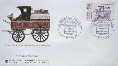 FDC Journée du timbre 1988