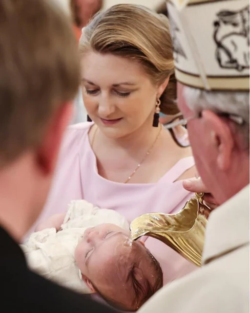 Grand Duchess Maria Teresa, Princess Stephanie, Prince Charles, Princess Alexandra, Princess Claire, Princess Amalia