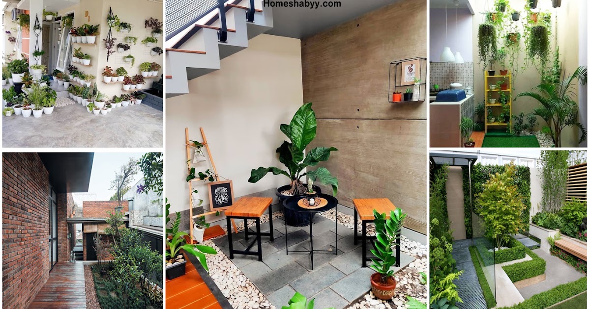 5 Contoh Taman  Minimalis  yang Cantik  Di Lahan Sempit Homeshabby com Design Home Plans Home 
