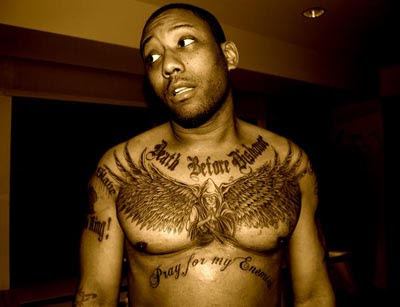 Maino and Waka Flocka Flame Tattoos. Maino