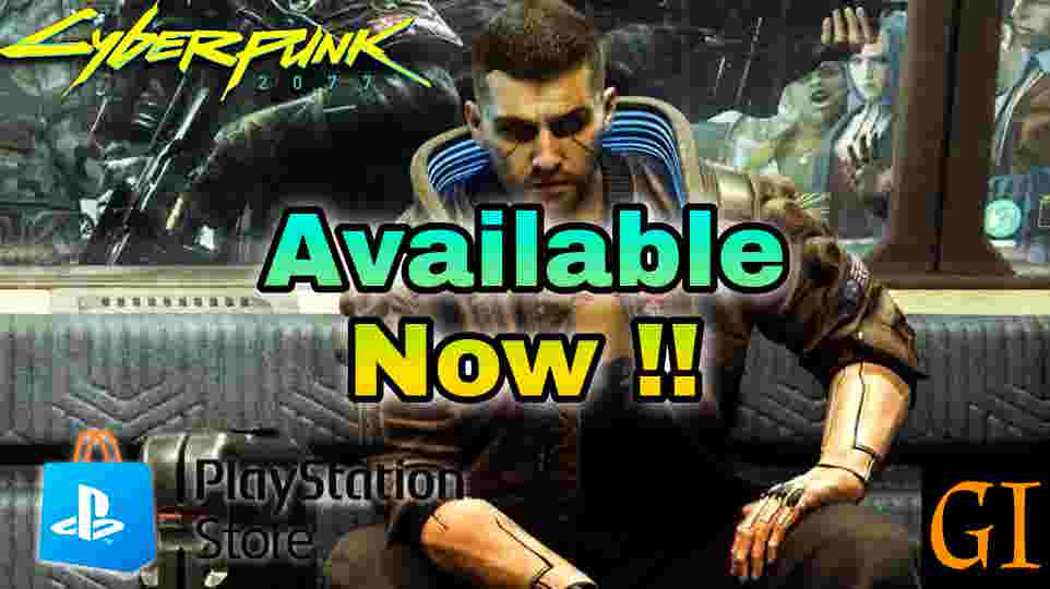 cyberpunk 2077 on playstation store