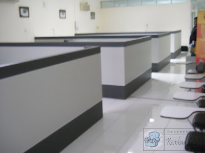 Partisi Kantor Kembangdjati + Furniture Semarang ( Sekat Ruang )