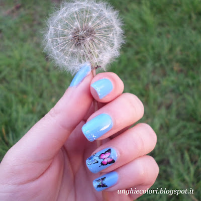 nail art butterlfly