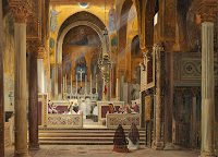 The Italo-Byzantine Cappella Palatina of the Royal Chapel of Palermo, Sicily