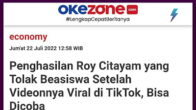 Menengok Bayaran Roy Citayem