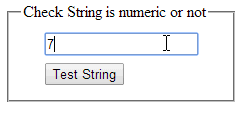 Check string is numeric or not in asp.net C# VB Check string is numeric or not in asp.net C# VB
