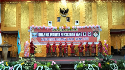 Tim DWP Kantor Kementerian Agama Pasaman Barat, Juara Satu HUT DWP ke-23 Kabupaten 