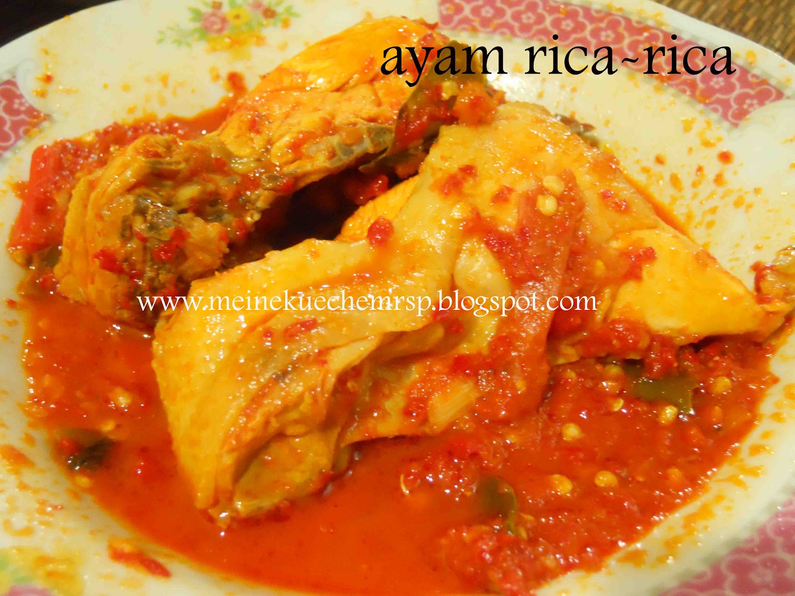  Ayam  Rica Rica