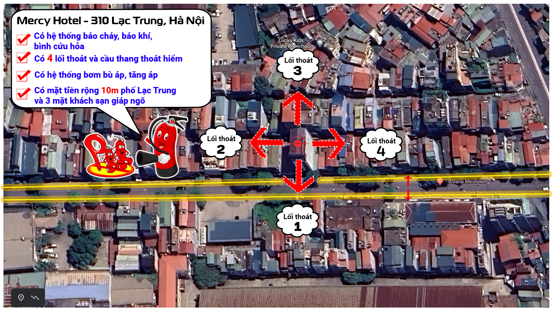 KHÁCH SẠN MERCY HOTEL | 310 Lạc Trung, Hà Nội – ĐIỂM ĐẾN AN TOÀN