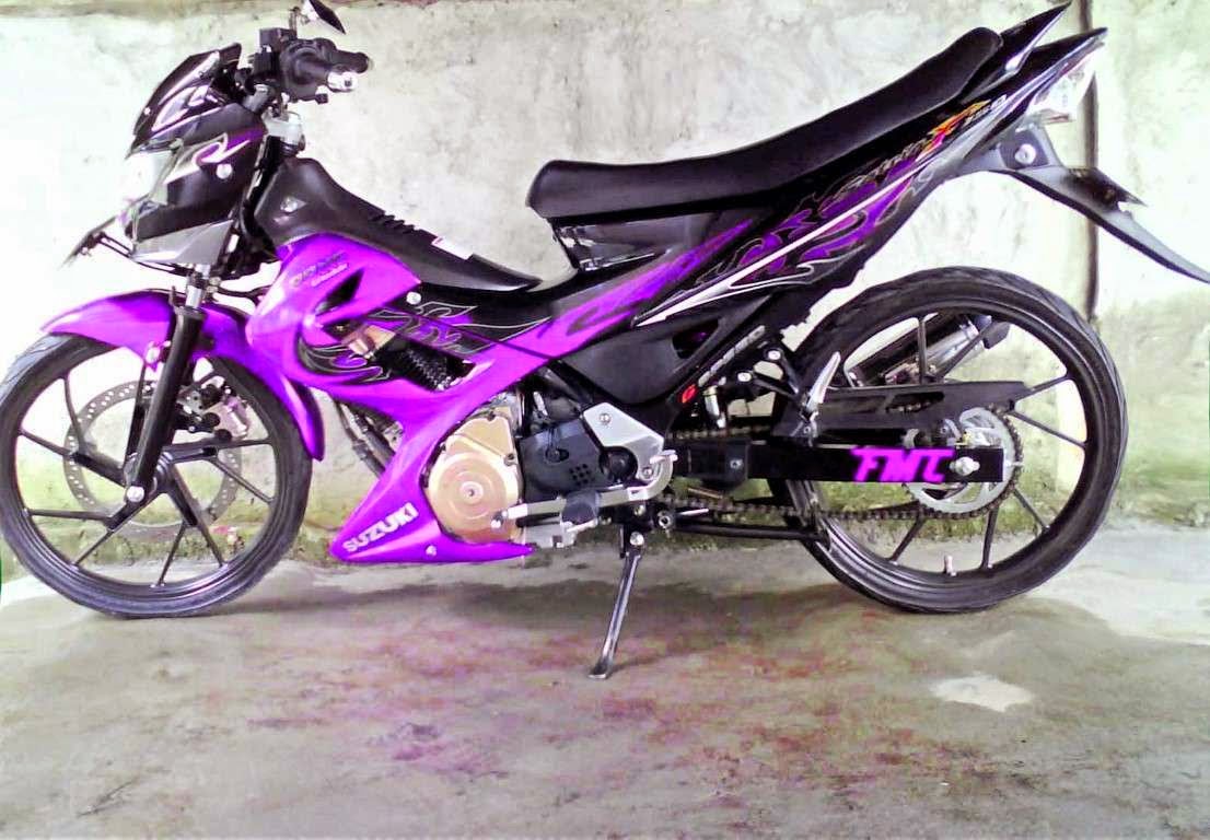 Koleksi Foto Modifikasi Motor Satria 2 Tak Terbaru 