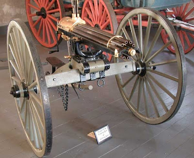 gatling gun