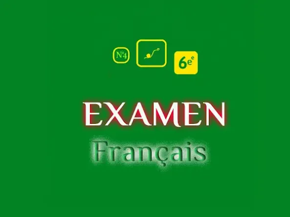 Examen normalisé N° 3 collégiale - Epreuve écrite 3è AC