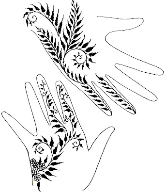 simple henna design simple henna design