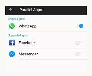 Cara Mengaktifkan Dan Menggunakan Dua Akun WhatsApp Di OnePlus 6 Menggunakan Fitur Aplikasi Parale