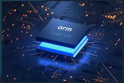 ARM Processor chip image