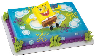 Cake Spongebob Decorating