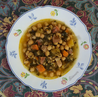 garbanzos con chorizo