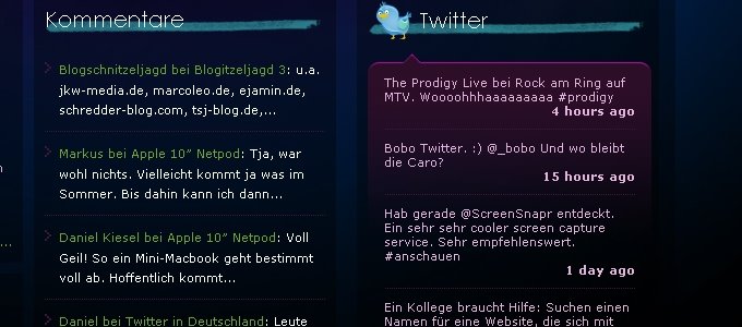 Creative Twitter Status Designs
