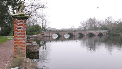 Lake and bridge