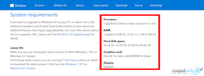 اختبر حاسوبك للتأكد هل إذا كان قداراً على تشغيل windows 10 أم لا