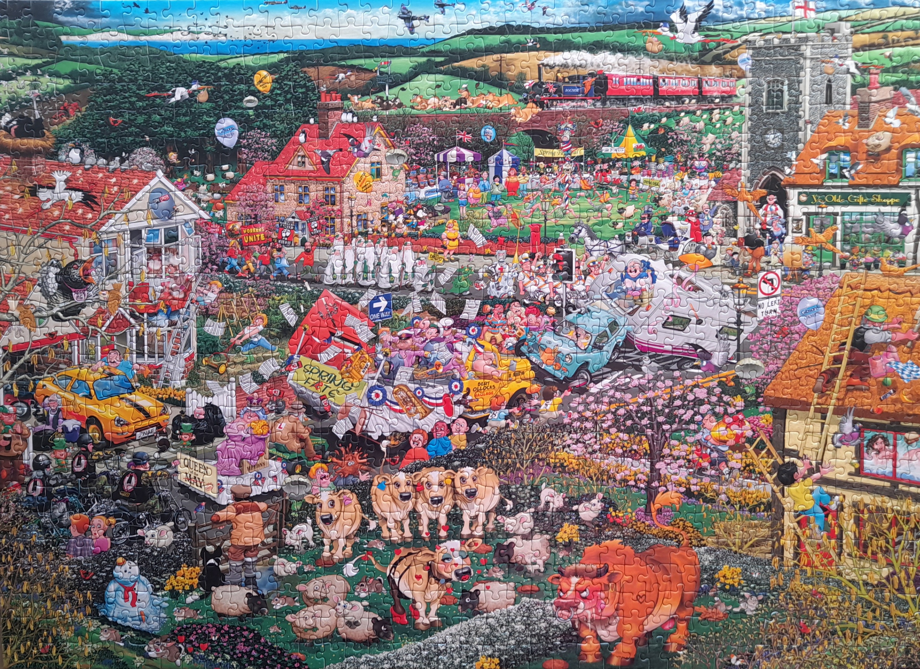 Puzzle Damaged box Jean-Jacques Loup: Apocalypse, 2 000 pieces