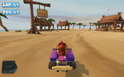 Moorhuhn Kart Game Screenshot 3