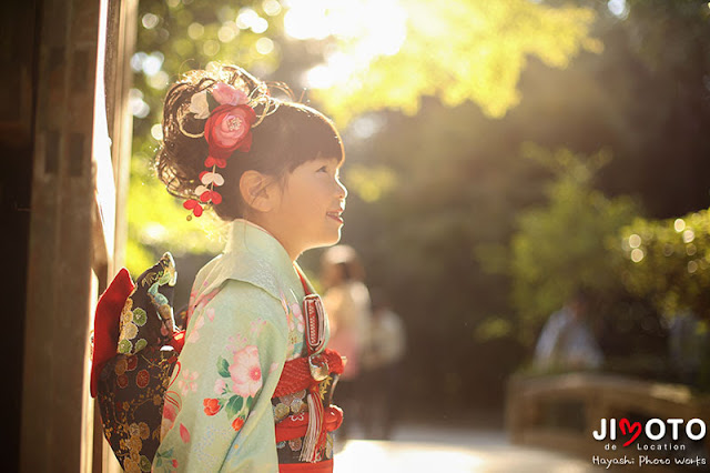 宇治上神社での七五三出張撮影