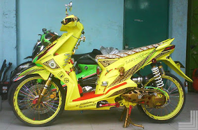 20+ Gambar Modifikasi Motor Honda Beat Standar - Kumpulan 