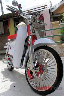 Modifikasi Honda C70 1972