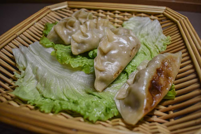 Gyozas vegetarianas de setas - aguacateykiwi