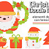 Christmas Doodle Icons | elementi decorativi con tema il Natale