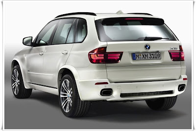 2011 BMW X5 M Sport Rear Angle View