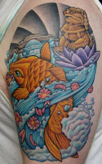 Japanese Tattoos Especially Koi Fish Designs With Image Shoulder Japanese Koi Fish Tattoo For Male Tattoo Gallery Picture 7