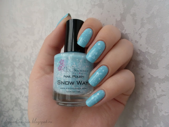 KBShimmer Snow way!