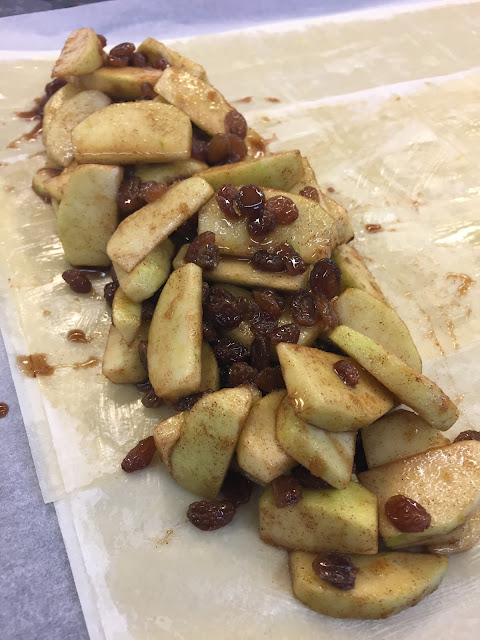 Mrs Bishop's glorious Apple Strudel filling