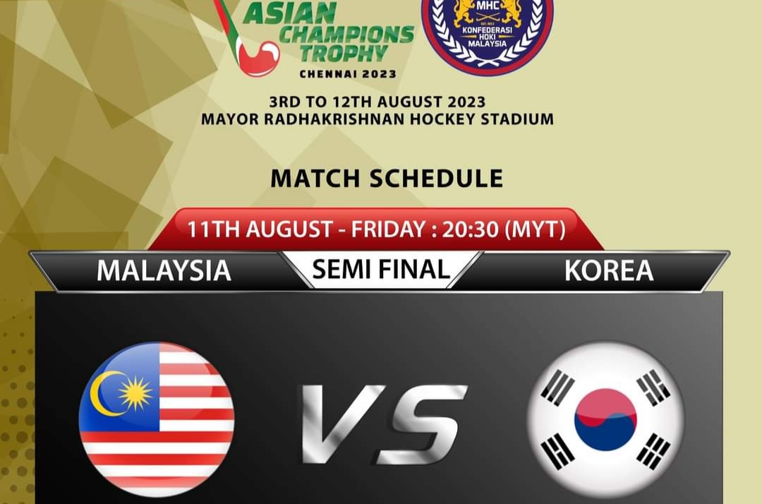 Live Streaming Malaysia vs Korea Selatan Hoki Trofi Juara-Juara Asia 11.8.2023