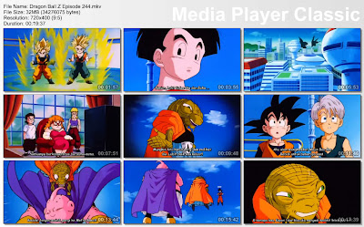 Download Film / Anime Dragon Ball Z Majin Buu Saga Episode 244 Bahasa Indonesia