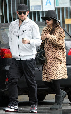 Nicole Richie And Joel Madden at Sushi Lunch 